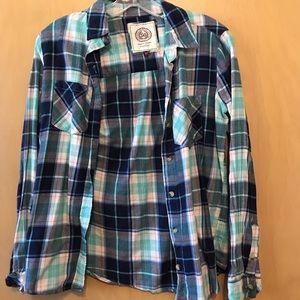 Blue flannel